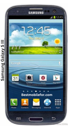 Samsung Galaxy S III mobile phone photos
